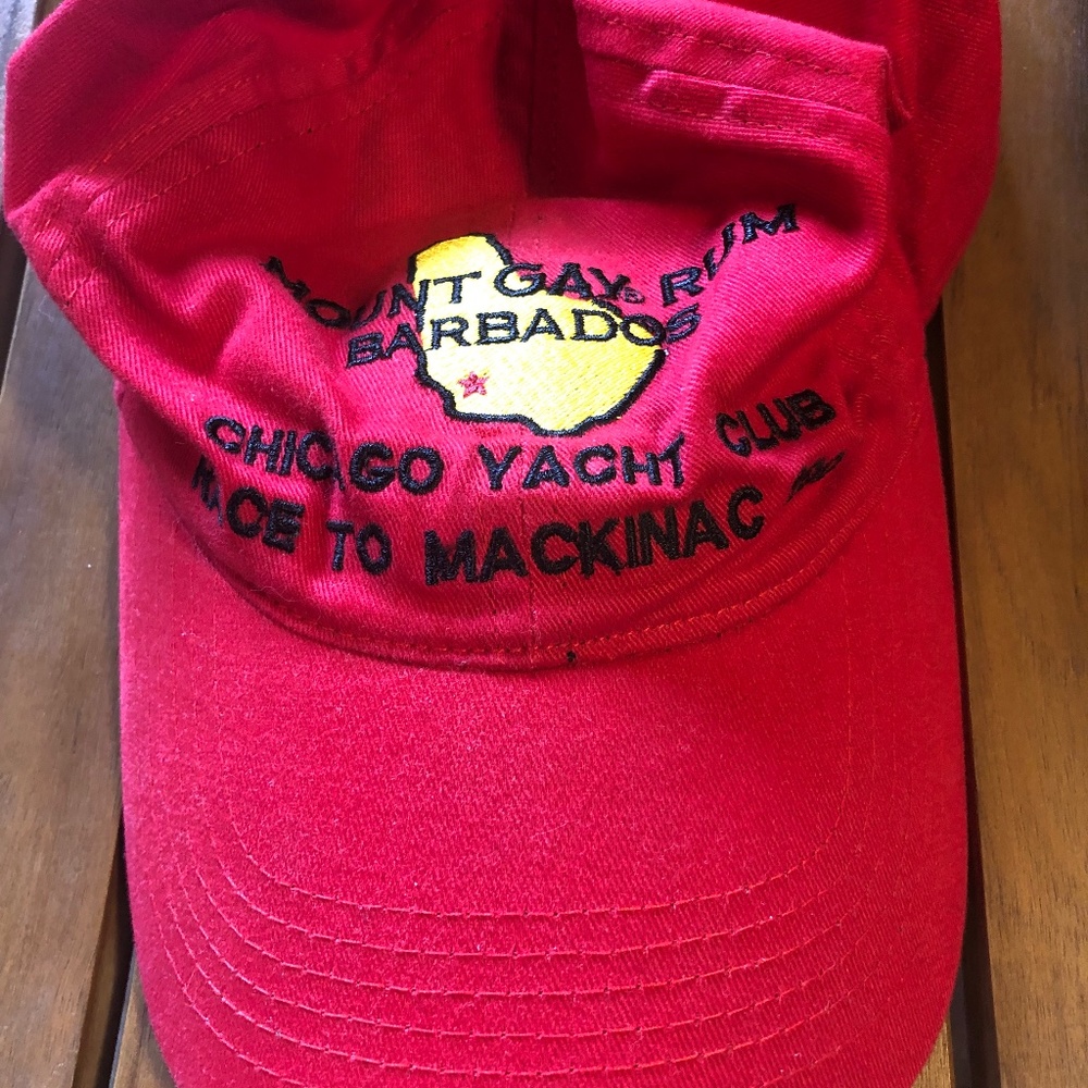 Sailing Cap, Mount Gay, Chicago Yacht Club Race to Mackinac